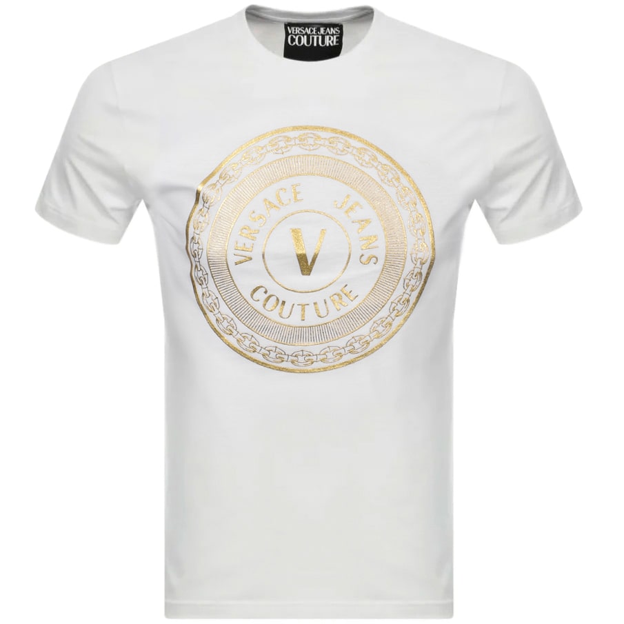 Alternative Image for ProductVersace Jeans Couture Slim Logo T Shirt White1